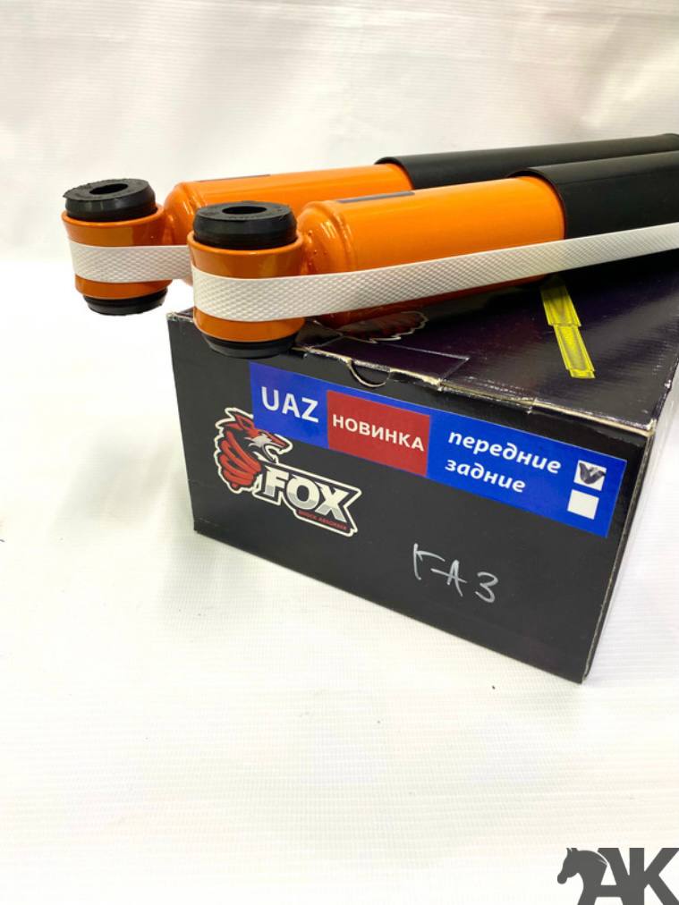 Амортизаторы передние УАЗ Патриот газомасляные комплект 2шт / F99 (FOX) — изображение 3